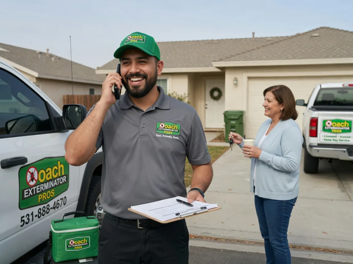 Pest Control Roach Exterminator Fredericksburg, OH FAQs